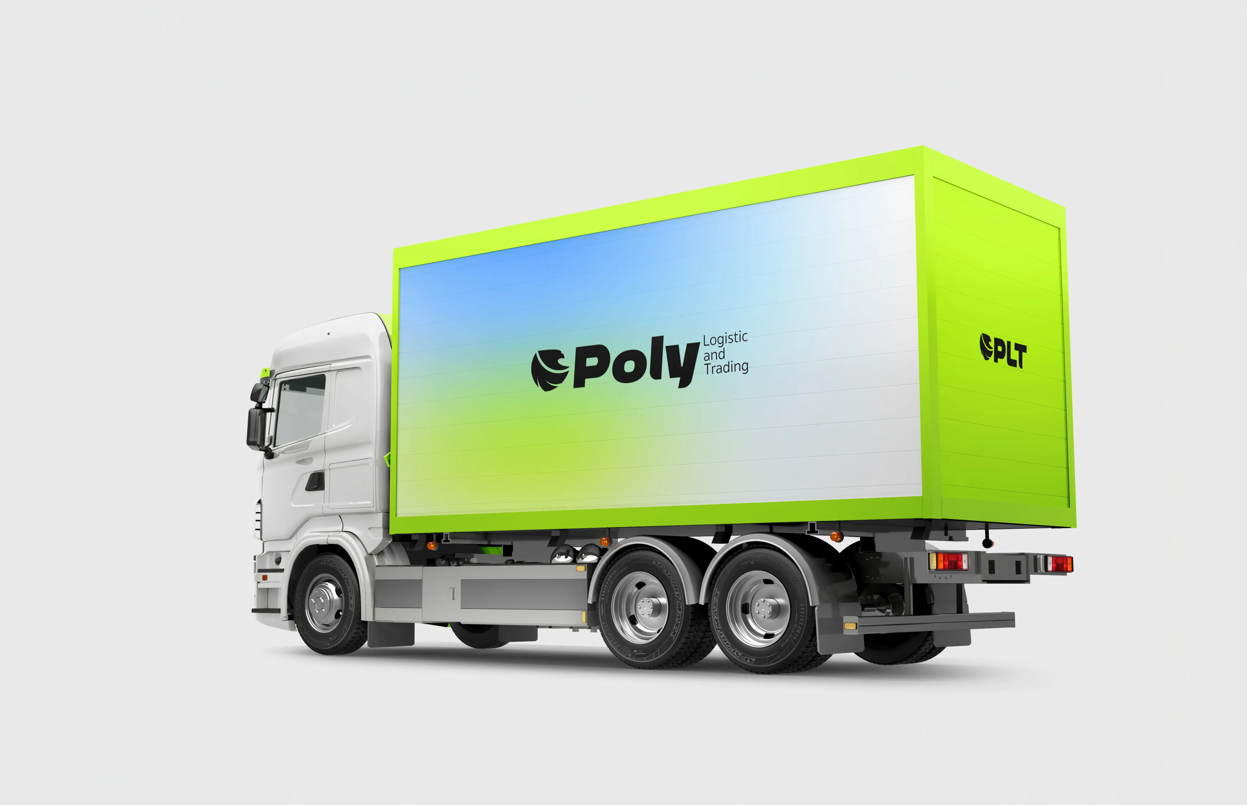 Camión de carga Poly Logistic and Trading