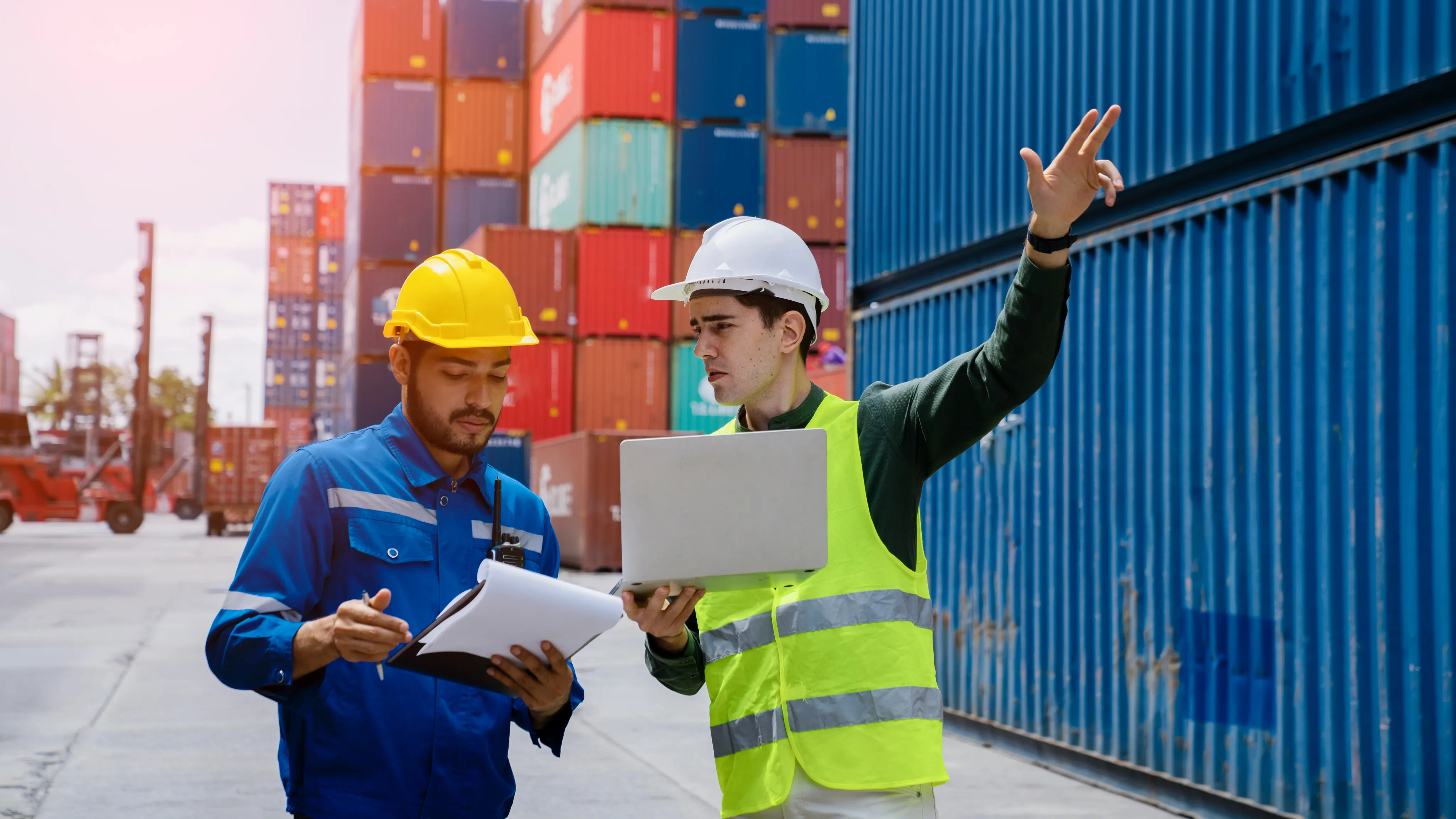 Logística en origen maquinaria — PLT Logistic